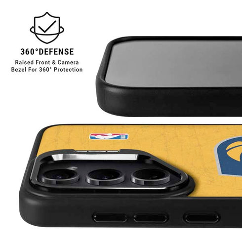 NBA Indiana Pacers Distressed Galaxy S24 FE Kickstand Case